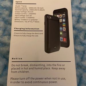 iPhone 6 battery case